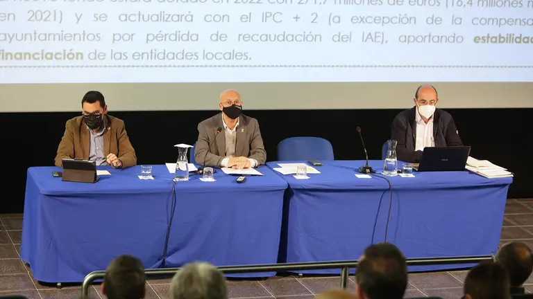 Encuentro del consejero Ciriza con alcaldes de la Zona Media. GOBIERNO DE NAVARRA