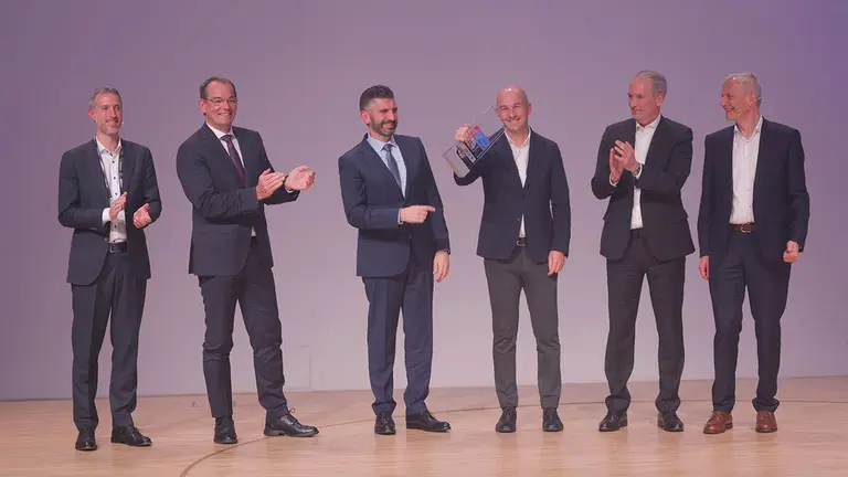 Entrega del premio  Automotive Lean Production Award. VOLKSWAGEN NAVARRA