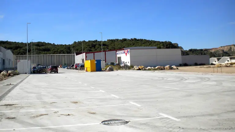 Imagen del polígono de Caparroso tras la ampliación - GOBIERNO DE NAVARRA