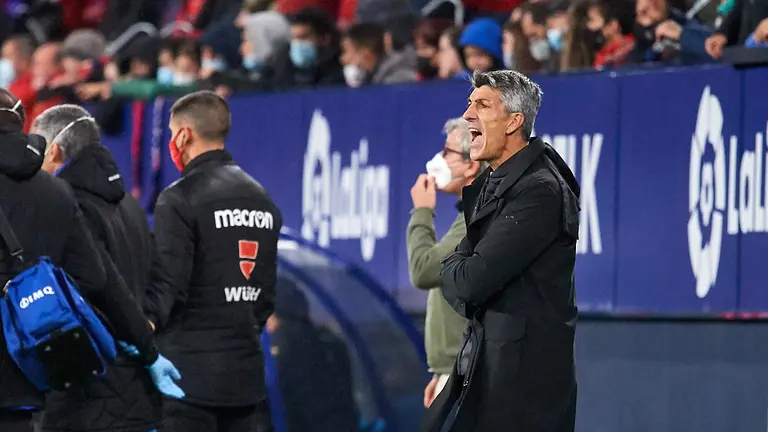 Partido entre Osasuna y Real Sociedad correspondiente a la jornada número 13 disputado en el estadio de El Sadar. MIGUEL OSÉS