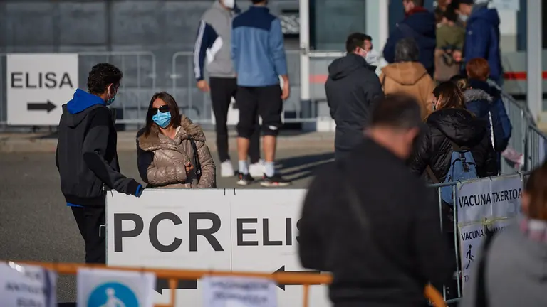 Instalaciones de FOREM del Servicio Navarro de Salud donde se realizan pruebas PCR y se vacuna. MIGUEL OSÉS