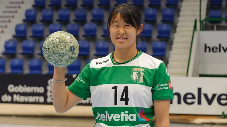 Risa Takigawa es el nuevo fichaje del Anaitasuna de División de honor Plata. Cedida.