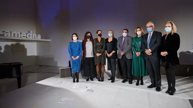 Entrega de premios a la empresaria, a la directiva y a la emprendedora del año, que concede la Asociación de Empresarias y Directivas de Navarra (AMEDNA). MIGUEL OSÉS