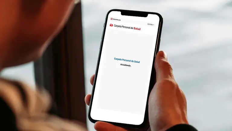 Error al acceder a la Carpeta de Salud para conseguir el certificado Covid.
