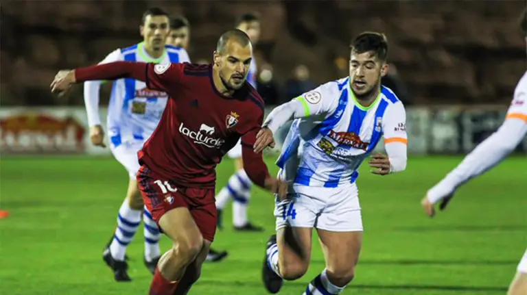 Partido Náxara - Osasuna Promesas en La Salera de Nájera. CA Osasuna.
