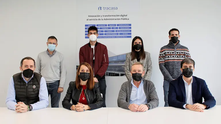 Representantes de Tracasa Instrumental que han tomado parte en el proyecto reconocido a nivel internacional por Gartner. TRACASA