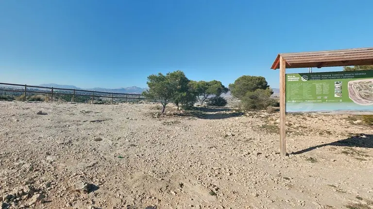 Monte Orgegia. GOOGLE MAPS