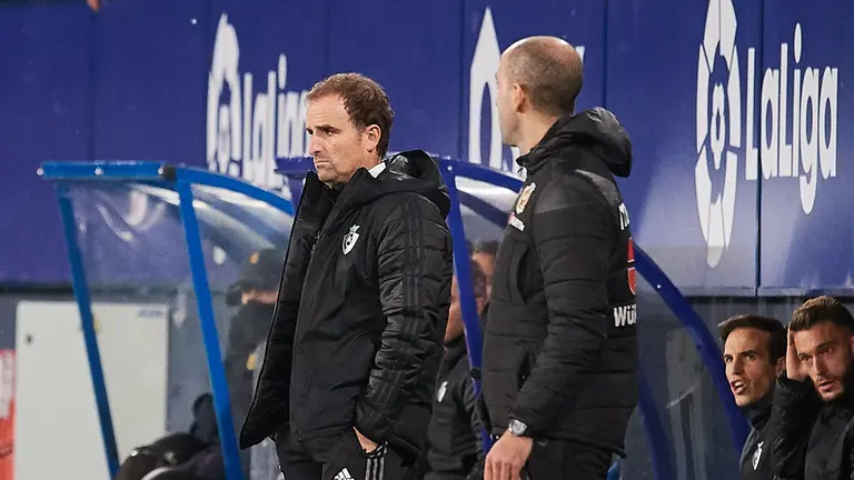 Partido entre Osasuna y Elche correspondiente a la jornada número 15 disputado en el estadio de El Sadar de Pamplona. MIGUEL OSÉS
