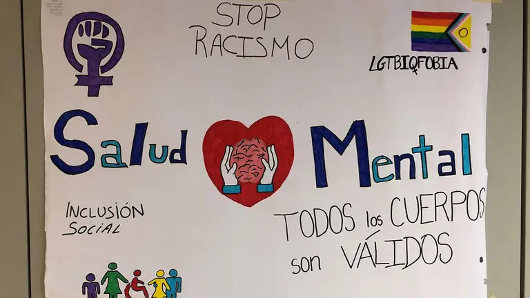 Mural participativo del programa ‘PartizipAcción’. GOBIERNO DE NAVARRA