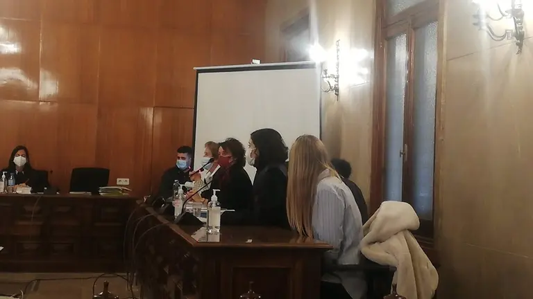 La joven juzgada por atropellar mortalmente a un motorista en un accidente en 2019 conduciendo ebria. EUROPA PRESS