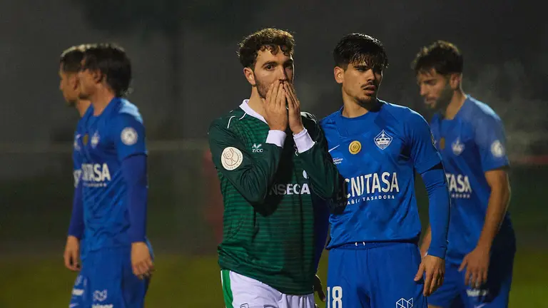 Partido de copa entre San Juan - UD Sanse. MIGUEL OSÉS
