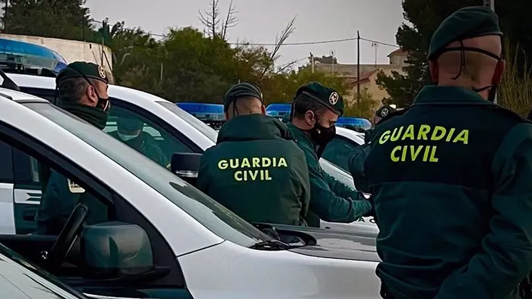 Agentes de la Guardia Civil.