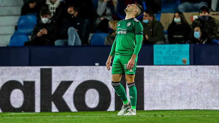 Partido de la decimosexta jornada de LaLiga entre Levante y Osasuna disputado en el Ciudad de Valencia. 
Ivan Terron / AFP7 / Europa