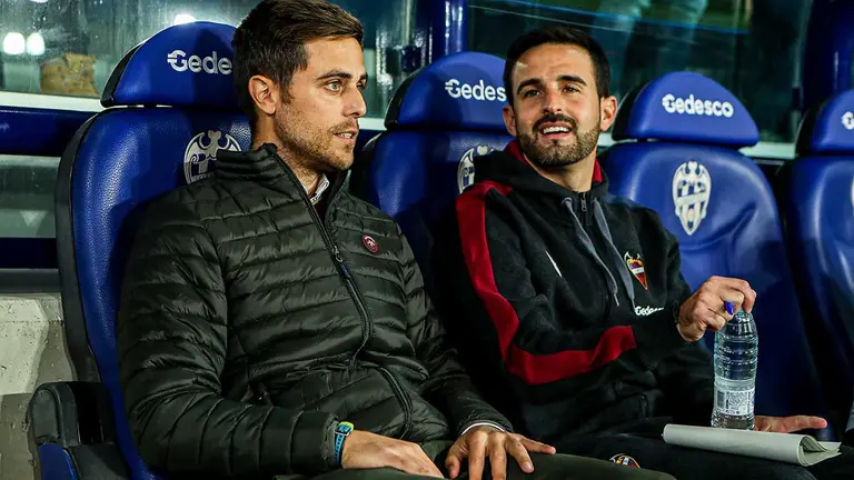 Alessio Lisci durante el partido de la decimosexta jornada de LaLiga entre Levante y Osasuna disputado en el Ciudad de Valencia. 
Ivan Terron / AFP7 / Europa