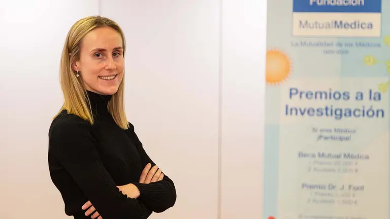 La pamplonesa Amaia Echaide, graduada de la Facultad de Medicina de la Universidad de Navarra. CEDIDA