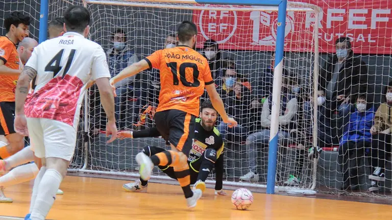 Partido de fútbol sala Ribera Navarra - ElPozo Murcia en Tudela. @RiberaNavarraFS