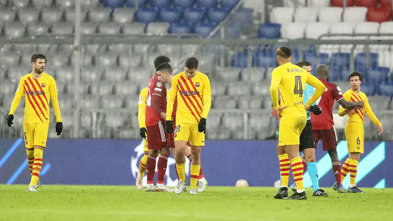 Partido Bayern Munich - FC Barcelona. Photo Marcel Engelbrecht / firo Sportphoto / DPPI
Marcel Engelbrecht/firo sportp/AFP7/Europa Press.