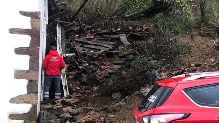 Fallecido en Sunbilla por el desplome de un cobertizo POLIC&Iacute;A FORAL