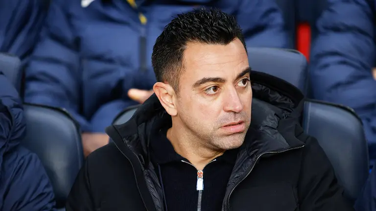 Xavi Hernández en el banquillo del FC Barcelona.
XAVI BONILLA / AFP7 / Europa Press