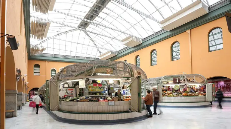 Interior del Mercado de Santo Domingo. AYUNTAMIENTO DE PAMPLONA
