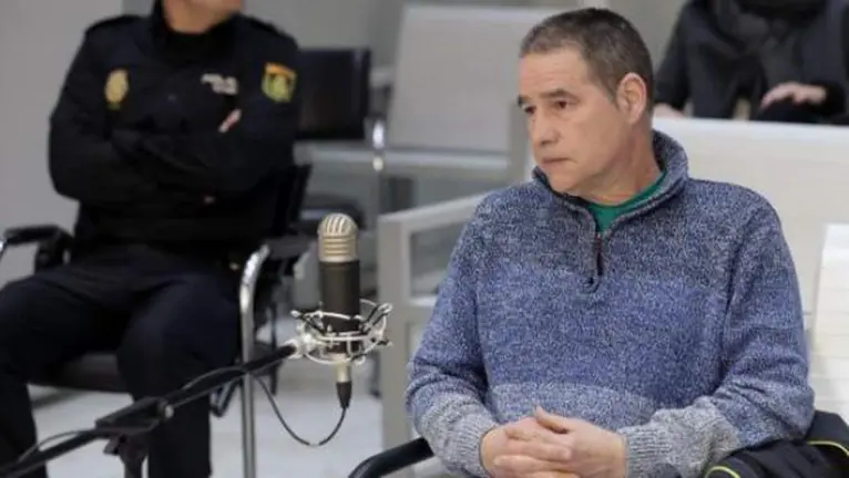 El etarra Antton Troitiño, ante la Audiencia Nacional.POOL