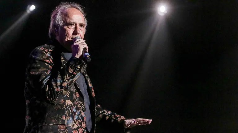 El cantante Joan Manuel Serrat act&uacute;a en el WiZink Center de Madrid el 20 de enero del 2020. Ricardo Rubio / Europa Press