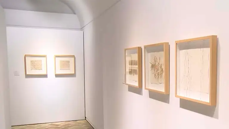 El Polvorín de la Ciudadela acoge ‘Lapso’ una muestra retrospectiva del artista José Carlos Díaz de Cerio. AYUNTAMIENTO DE PAMPLONA