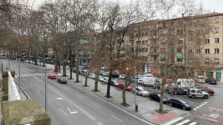 Calle Juan de Labrit en Pamplona. Navarra.com
