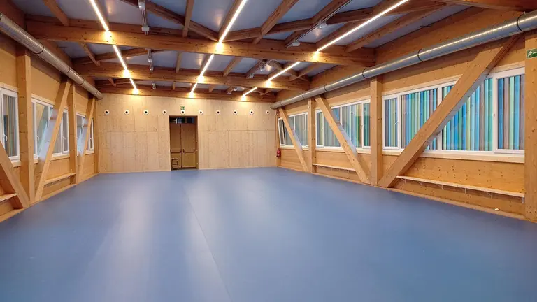 Nuevo gimnasio del C.P. San Francisco. AYUNTAMIENTO DE PAMPLONA