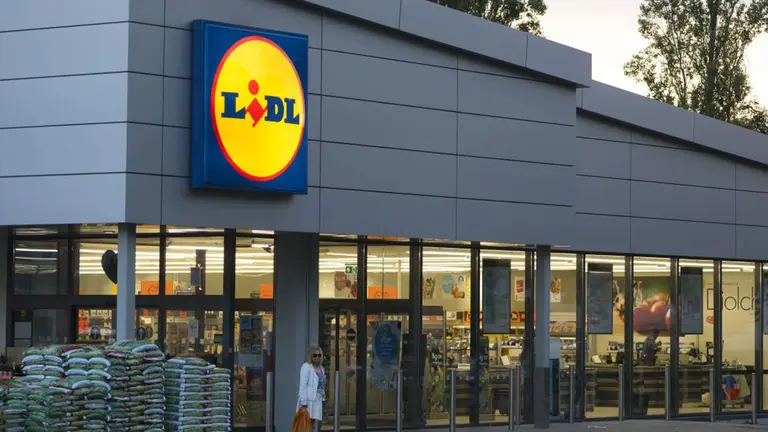 Imagen de archivo de un supermercado Lidl.