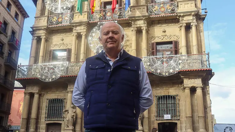 El presidente de VOX Navarra, Emilio Jiménez. CEDIDA