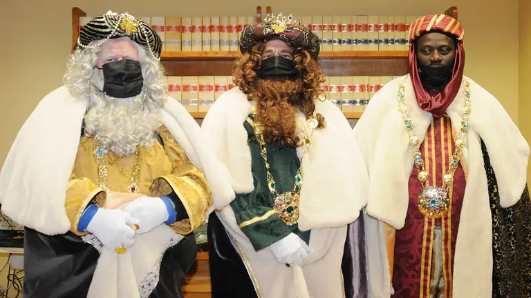 Cabalgata de Reyes Magos celebrada en Caparroso el 5 de enero de 2022. AMAYA LUQUI (2)