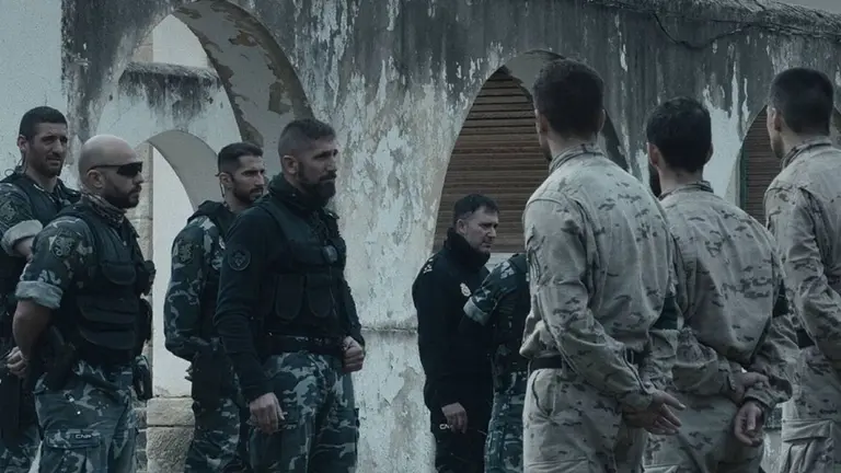 Una imagen durante la formación GEO. ARCHIVO