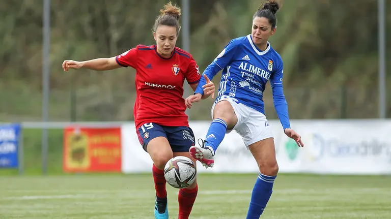 Partido Real Oviedo - Osasuna femenino en la capital asturiana CA Osasuna.