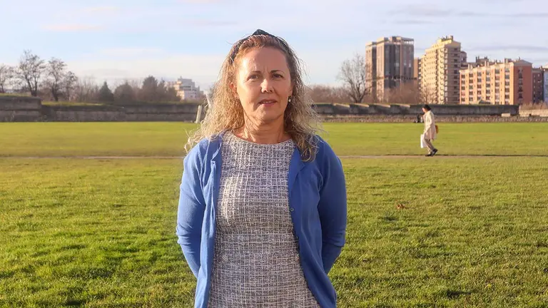 La vicepresidenta de VOX Navarra, María Estévez. VOX NAVARRA