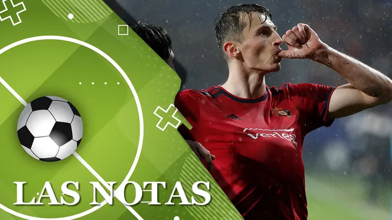 Las notas del Osasuna - Cádiz: cómodo triunfo rojillo en la vuelta a la senda de la victoria