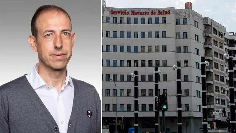 Pedro Ardaiz Labairu, nuevo director de Profesionales del Servicio Navarro de Salud. ARCHIVO