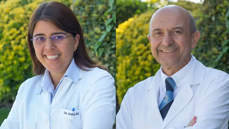 19-01-2022 Maira Bes, investigadora principal del estudio, y Miguel Ángel Martínez-González, director del departamento de Medicina Preventiva y Salud Pública de la Universidad de Navarra
SOCIEDAD 
UNIVERSIDAD DE NAVARRA
