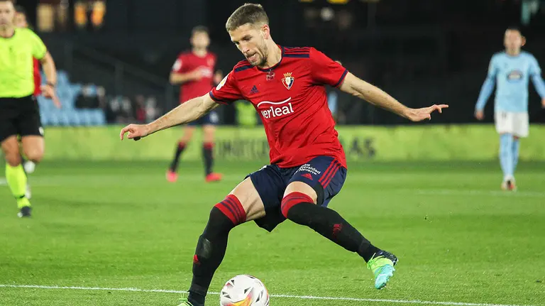 Darko Brasanac en el partido Celta - Osasuna jugado en Balaídos. Irina R.H. / AFP7 / Europa Press.