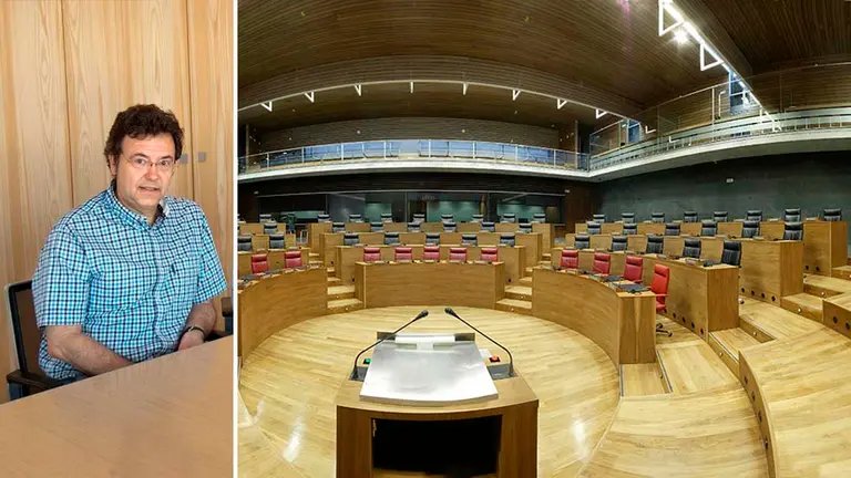 El candidato a nuevo Defensor del Pueblo de Navarra, Patxi Vera, director gerente en Cooperativas Agroalimentarias Navarra (UCAN). ARCHIVO