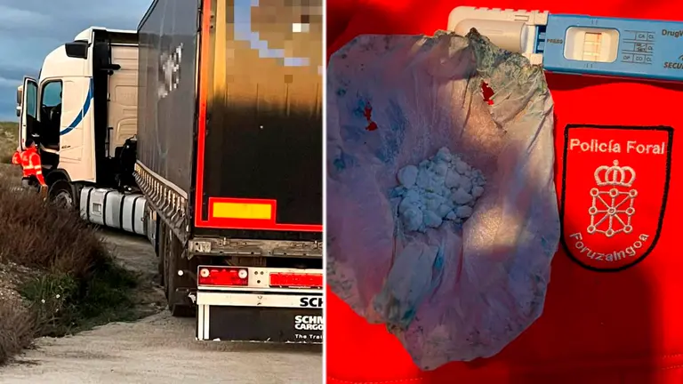 Denunciado en Caparroso un camionero por dar positivo en speed y circular sin seguro POLIC&Iacute;A FORAL