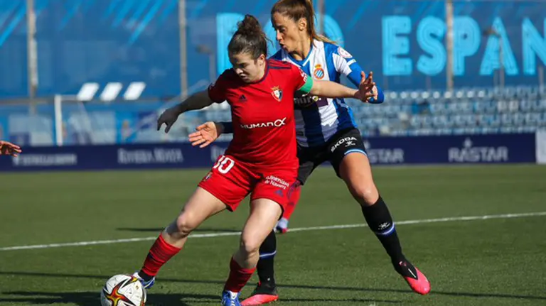 Partido Espanyol - Osasuna en la ciudad deportiva Dani Jarque de Barcelona. @CAOsasuna.