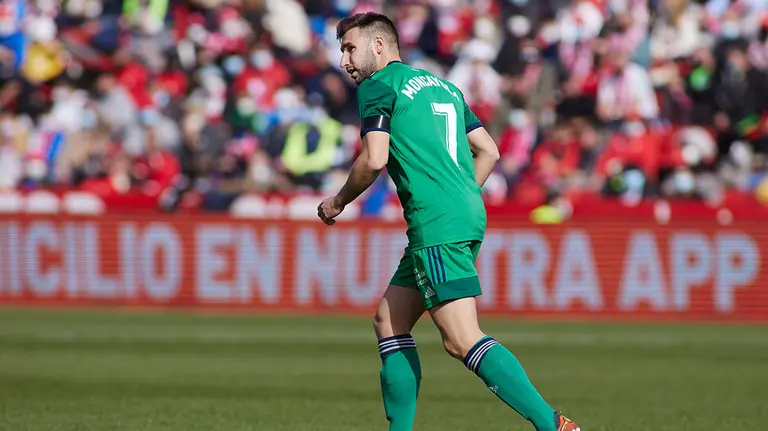 Jon Moncayola en el partido Granada - Osasuna (0-2).
Joaquin Corchero / AFP7 / Europa Press.