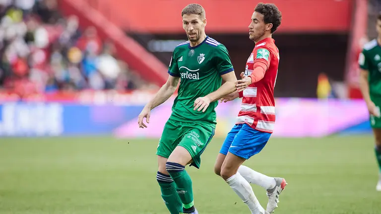 Darko Brasanac en el partido Granada - Osasuna.
Joaquin Corchero / AFP7 / Europa Press.