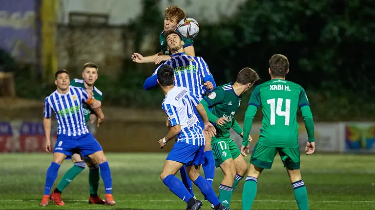 Partido Izarra - Osasuna Promesas de segunda RFEF en Estella. @CAOsasuna.