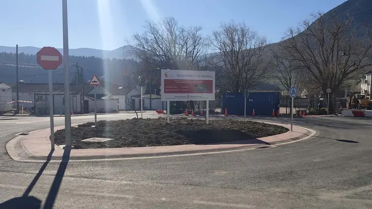 Imagen la glorieta de Monreal tras la finalización de las obras. GOBIERNO DE NAVARRA