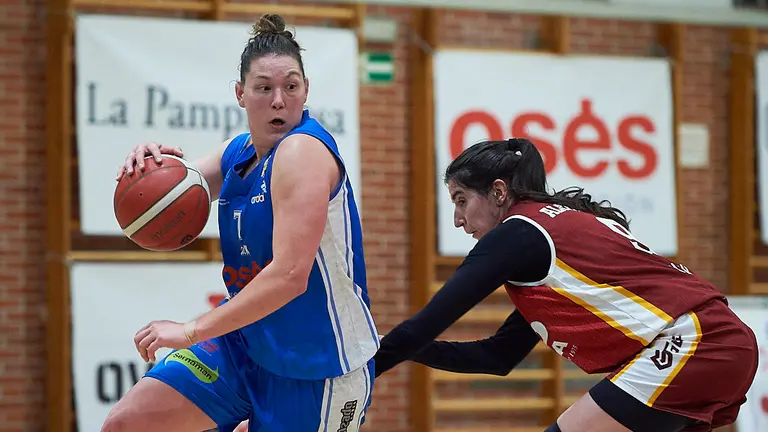 FNB Ardoi basket se enfrenta al  Alcobendas en Zizur. PABLO LASAOSA