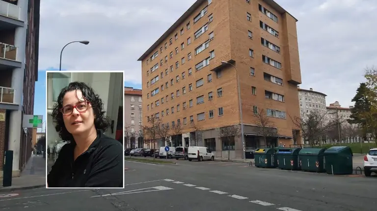 Yolanda Gago, la víctima de un atropello en la Rochapea que busca a sus 'ángeles de la guardia'.