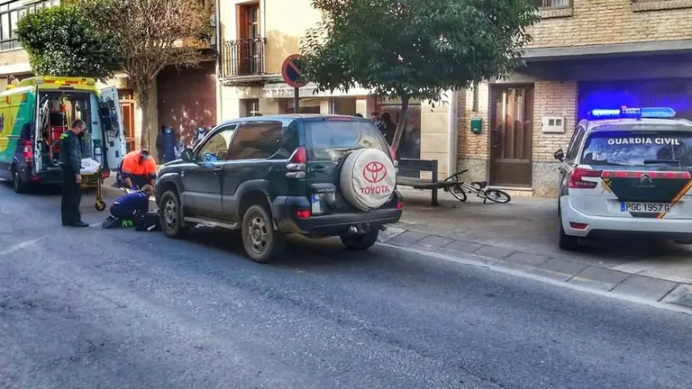 Atropello a una niña de 12 años en Corella. GUARDIA CIVIL DE NAVARRA copia