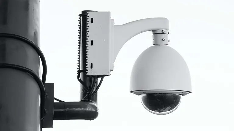 Una cámara de seguridad. ARCHIVO